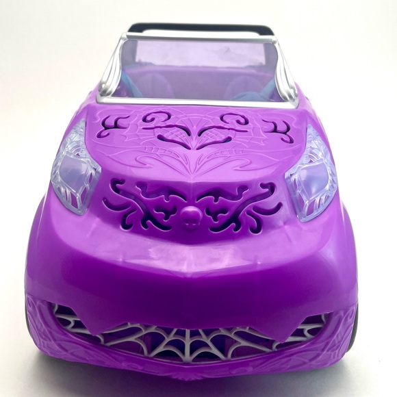 Monster High -Scaris City Of Frights- Purple Convertible Sports Car- 2012💜 - Picture 6 of 10